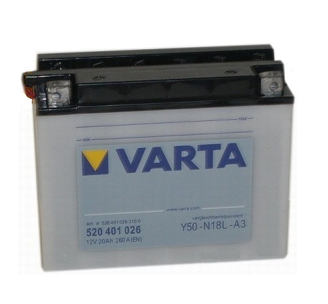 Amplifier Precious Patent Baterie moto Varta 12V 20Ah (YBN18L-A3) - piesa de la producatorul Varta