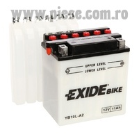 Baterie moto 12V 11Ah (YB10L-A2) pachet acid inclus Exide