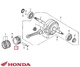Piston original Honda ANF Innova 4T 125cc D53.00 mm bolt 13 (cota 0.50)