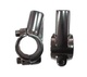 Set suport oglinzi universal ATV-uri - motociclete filet 10 mm (M10x1.25) - set 2 bucati - compatibil cu ghidon de 22 mm - filet partea dreapta