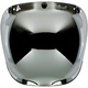 Viziera oglinda cromata (argintie) (bubble visor) casca Custom Rider - Le Mans - Le Mans SV