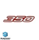 Emblema scris lateral "350" originala Piaggio MP3 350 MAXI Sport (18-20) 4T LC 350cc
