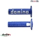 Set mansoane cross - enduro Domino - culoare: albastru/alb (lungime: 120 mm)
