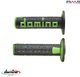 Set mansoane cross - enduro Domino - culoare: negru/verde (lungime: 120 mm)