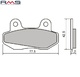 Set placute frana fata Honda MBX 50 - Hyosung Aquila - GT - Peugeot Speedfight 3 - Speedfight 4 - Sachs Mad Ass 50-125cc (RMS)