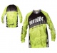 Tricou (bluza) cross-enduro Unik Racing model MX01 culoare: negru/verde fluor – marime XXL