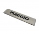 Emblema scris gumata (3D) „Piaggio” originala moped Piaggio Ciao Mix (98-04) - Si Mix (99) 2T AC 50cc