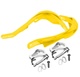 Set protectii maini (hand guard) enduro cu insertie aluminiu – culoare: galben