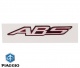 Sigla scris „ABS” originala Piaggio X9 Evolution (03-07) 4T LC 500cc - Vespa GTS 250 ie ABS Euro 3 (05-13) 4T LC 250cc