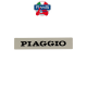 Sigla scris "Piaggio" aluminiu Vespa PK 50 - PK 50 S Elestart - PK 80 S Elestart - PK 100 S Elestart - PK 125 S Elestart (83-89) 2T 50-125cc