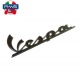 Sigla scris "Vespa" frontala Vespa S 2T-4T 4V 50cc - GTS Super Sport ie 125-300cc - PK - PX 50-125-150-200cc - culoare: antracit